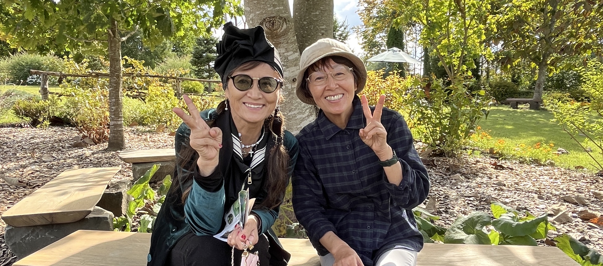 Read more about the article 志穂美悦子さんがガーデンに来てくださいました